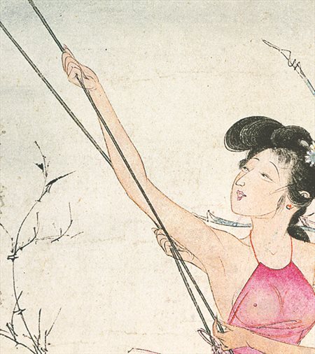 蕲春-胡也佛的仕女画和最知名的金瓶梅秘戏图